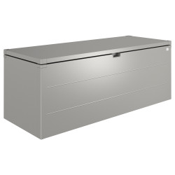 Coffre de jardin StyleBox 2,07 x 0,8 x 0,81 m gris métallisé BIOHORT Coffre de jardin StyleBox 2,07 x 0,8 x 0,81 m gris métallisé BIOHORT
