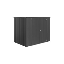 Armoire à outils 2,28 x 1,55 x 1,84 m gris foncé BIOHORT Armoire à outils 2,28 x 1,55 x 1,84 m gris foncé BIOHORT