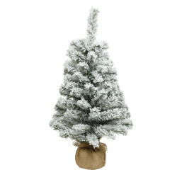 Sapin de Noël Imperial 75cm – Déco enneigée et festive