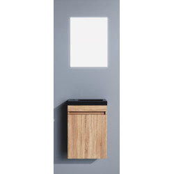 Meuble lave-mains Lisboa blanc mat SANIMAR