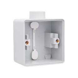 Boîtier saillie Hydro simple 1 entrée gris NIKO – Installation facile
