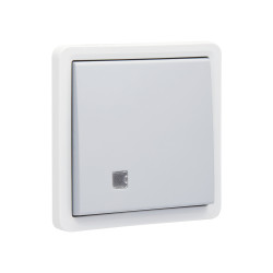 Interrupteur bipolaire Hydro gris NIKO – Étanche et fiable

