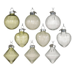 Ornement verre transparent DECORIS – Décoration festive | DECORIS

