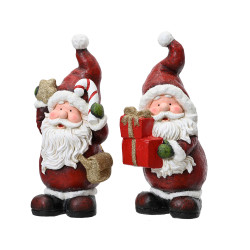 Figurine Père Noël 43 cm – Déco Festive