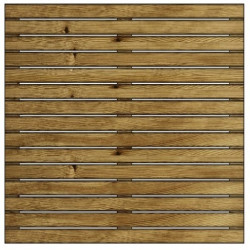 Dalle en bois Barcelona autoclave 50 x 50 x 4 cm SOLID