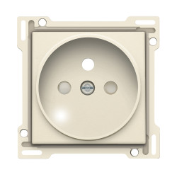 Enjoliveur prise crème 21 mm NIKO – Élégance et protection

