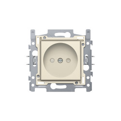 Prise encastrable 21mm crème NIKO – Installation facile