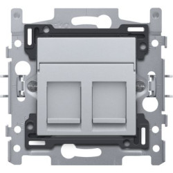 Prise RJ45 double NIKO – Connexion Fiable | NIKO