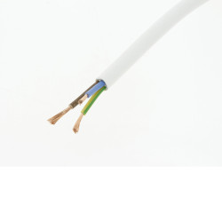 Câble VTMB 3G2,5 mm² blanc 10m – Usage Polyvalent | PROFILE