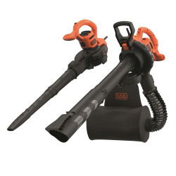 Aspirateur souffleur broyeur électrique BEBLV290-QS 2900 W BLACK+DECKER