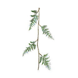 Guirlande de Noël pailletée 1,2m – Déco festive