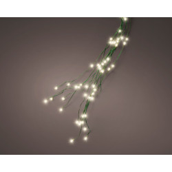 Guirlande cascade LED blanc chaud – Éclairage féerique | LUMINEO