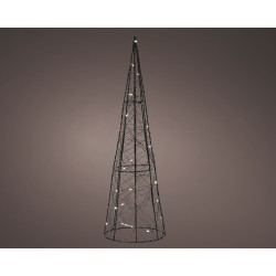 Cône LED Noir LUMINEO – Illuminez vos fêtes | LUMINEO