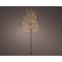 Arbre Lumineux Fleuri LED Blanc Chaud – Déco Noël | LUMINEO