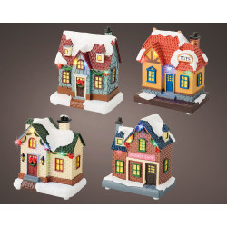 Maison de Noël LED LUMINEO – Illuminez vos fêtes