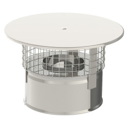 Chapeau Poêle à Granulés Inox – Protection Optimale