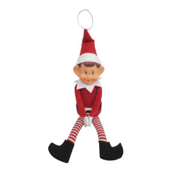 Lutin farceur 38cm – Déco Noël Originale