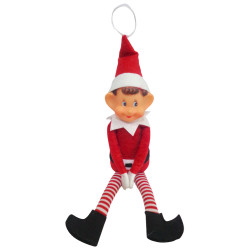 Lutin farceur 65cm – Déco Noël Rigolote
