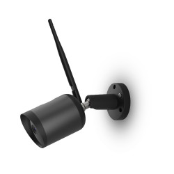 Caméra Wi-Fi extérieure noire QNECT