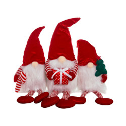 Set arrêts de porte lutin 3 pièces – Déco Noël