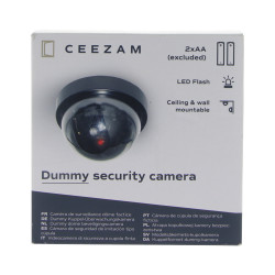 Caméra dôme factice noire CEEZAM – Dissuasion efficace
 Caméra dôme factice noire CEEZAM – Dissuasion efficace