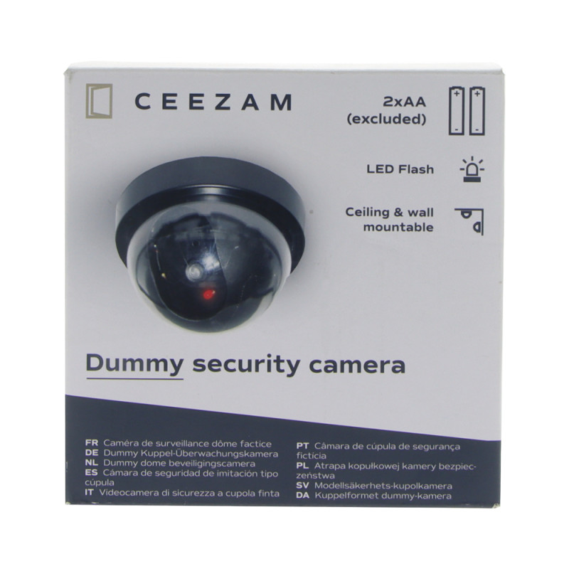Caméra dôme factice noire CEEZAM – Dissuasion efficace
 Caméra dôme factice noire CEEZAM – Dissuasion efficace