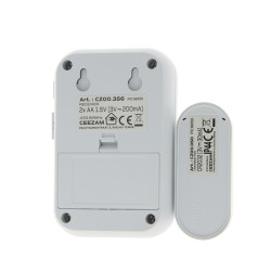 Sonnette sans fil CEEZAM – 38 mélodies | CEEZAM
 Sonnette sans fil CEEZAM – 38 mélodies | CEEZAM