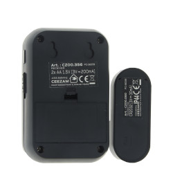 Sonnette sans fil CEEZAM – 38 mélodies 100m | CEEZAM

