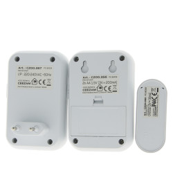 Sonnette sans fil CEEZAM – 2 carillons, 38 mélodies | CEEZAM

