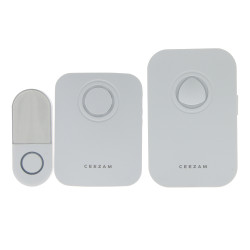 Sonnette sans fil CEEZAM – 2 carillons, 38 mélodies | CEEZAM

