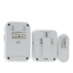 Sonnette sans fil CEEZAM – 2 carillons, 38 mélodies | CEEZAM

