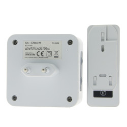 Sonnette sans fil CEEZAM – 18 mélodies, 150m | CEEZAM

