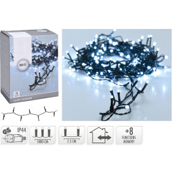 Guirlande LED 240 Blanc Froid 18m – Éclairage Festif