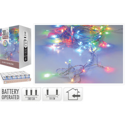 Guirlande LED Intérieure Multicolore 3m – Ambiance Festive