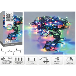Guirlande LED 80 Multicolore – Éclairage Magique