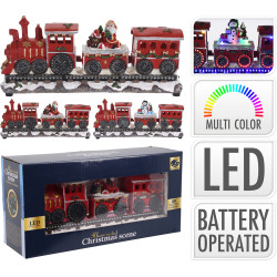 Train de Noël LED – Illuminez vos fêtes