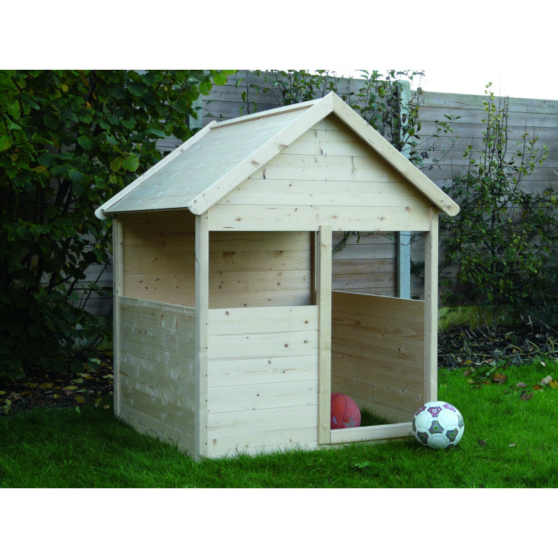 Cabane enfant SOLID 1,2x1,2x1,55m - Maisonnette bois | SOLID Cabane enfant SOLID 1,2x1,2x1,55m - Maisonnette bois | SOLID