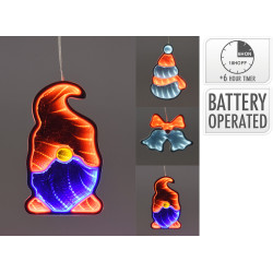 Figurine de Noël LED à suspendre – Illuminez votre intérieur