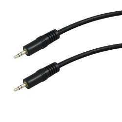 Câble audio mini jack 1,5m PROFILE – Connexion Fiable

