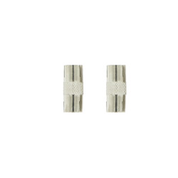 Adaptateur Coaxial Mâle/Mâle 2 Pièces – Connexion Fiable

