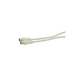 Câble Coaxial Blanc 15m PROFILE – Connexion TV Fiable

