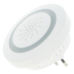 Sirène Intérieure Smart Wi-Fi 110 dB QNECT – Sécurité Connectée