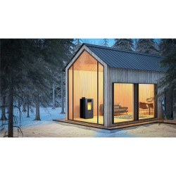 Poêle à pellets Vaasa 9 noir 9 kW VAASA Poêle à pellets Vaasa 9 noir 9 kW VAASA