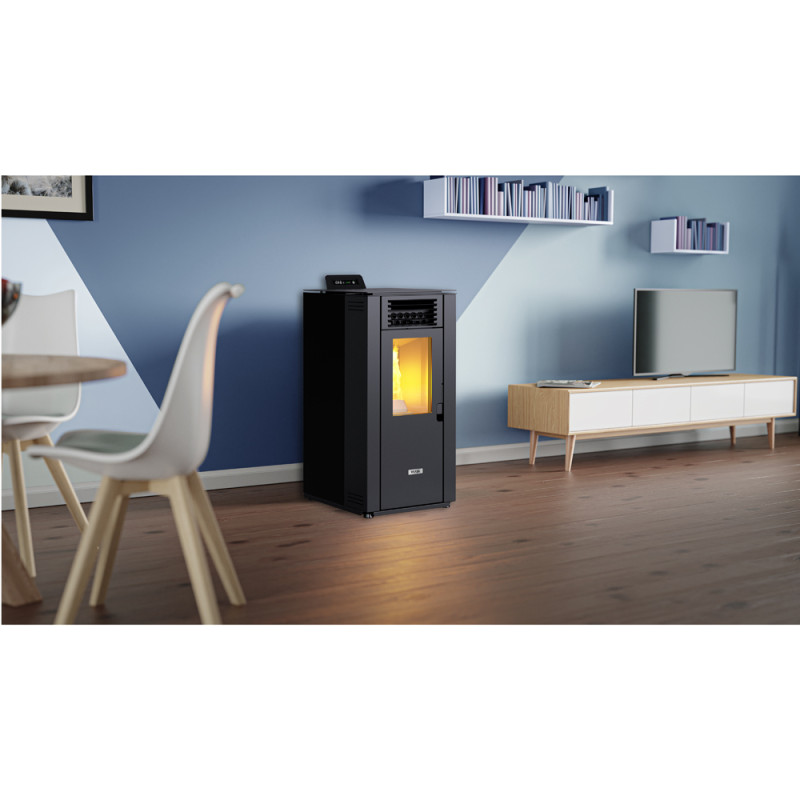 Poêle à pellets Vaasa 9 noir 9 kW VAASA Poêle à pellets Vaasa 9 noir 9 kW VAASA