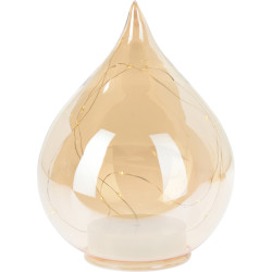 Déco Goutte LED Blanc Chaud – Ambiance Festive