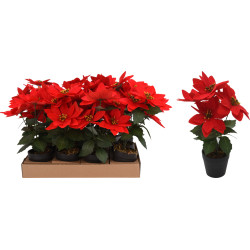 Fleur de Noël artificielle 29 cm