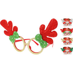 Paire de lunettes de Noël