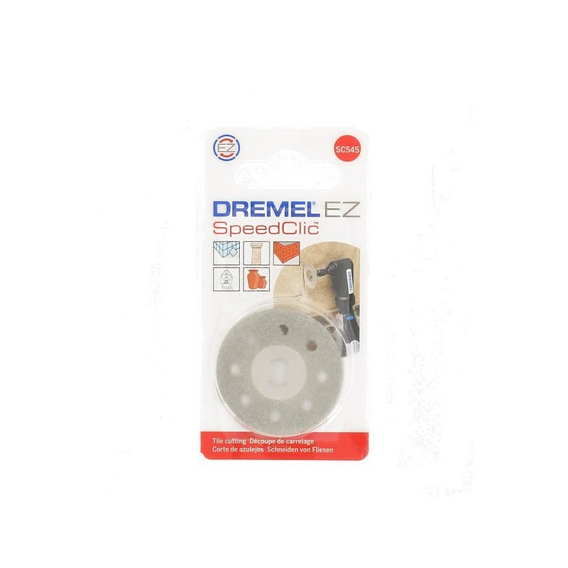 Disque diamanté DREMEL EZ SpeedClic – Coupe rapide | DREMEL Disque diamanté DREMEL EZ SpeedClic – Coupe rapide | DREMEL