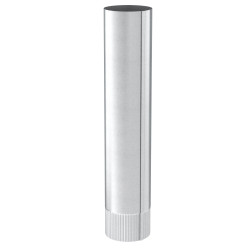 Tuyau poêle galvanisé 100mm – Qualité Durable | SANINSTAL