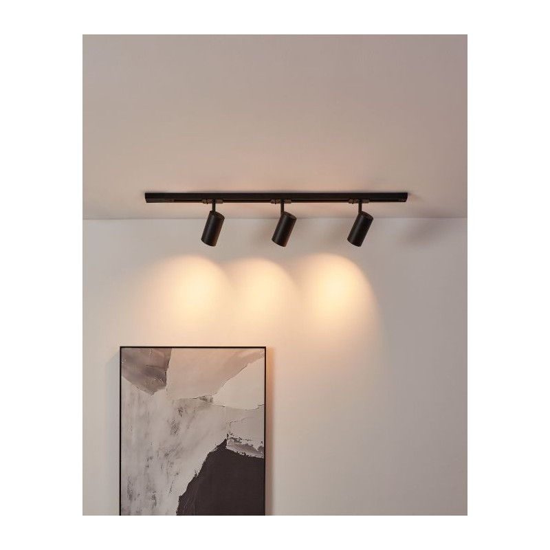 Spot TB Set noir GU10 3 × 5 W EGLO Spot TB Set noir GU10 3 × 5 W EGLO